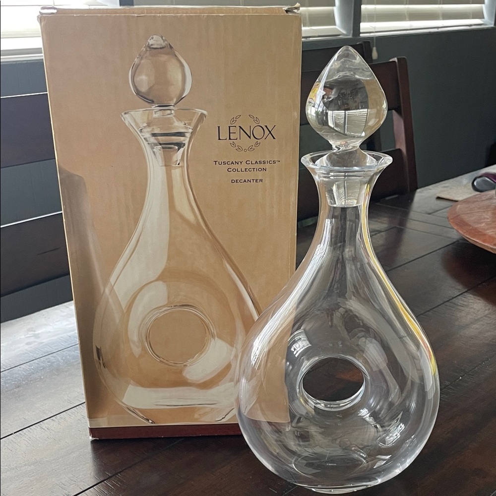 Lenox Crystal Wine Decanter